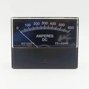 Prezzo di fabbrica OEM 600 Ampere DC di Corrente Tester di Pannello Analogico Amperometro Per Saldatore