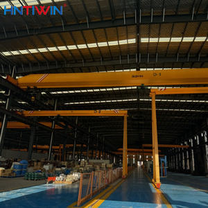 HNTIWIN Crane Overhead Berkualitas Tinggi dengan Double Hoist yang Dapat Disesuaikan, Kapasitas Angkat 10 ton + 10 ton, 20 ton + 5 ton, Dilengkapi Twin Hoist dan Remote Control - Product Image 3