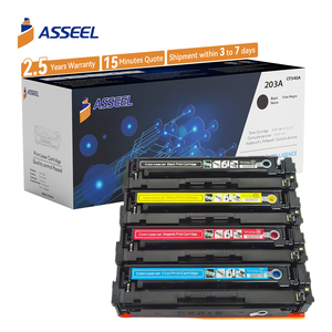Cartucho de Tóner a Todo Color <span class=keywords><strong>HP</strong></span> 203A CF540A/CF541A/CF542A/CF543A 37*10*12 M254dw/M254nw/M280nw Original con Rendimiento de 1400 Páginas - Product Image 1