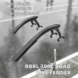公路自行车用前<span class=keywords><strong>700C</strong></span>可调节塑料挡泥板-复古设计 - Product Image 4