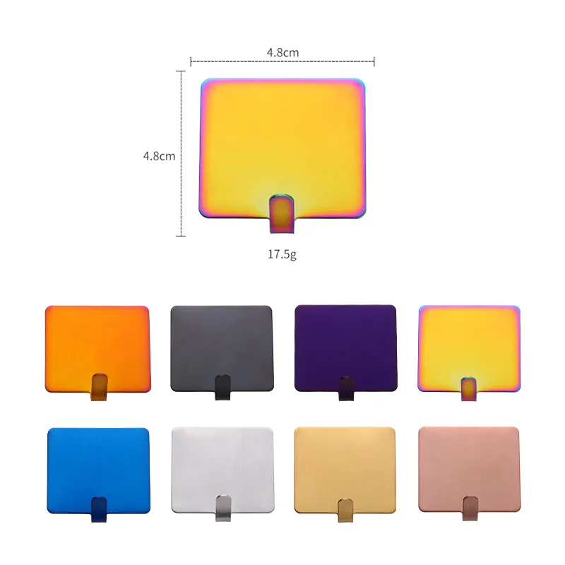 Küchen produkte Edelstahl Coat Key Klebe haken für Home Office