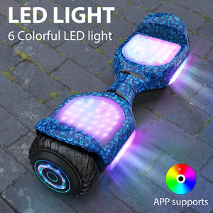 Gyroor modelo privado <span class=keywords><strong>Hoverboard</strong></span> entrega rápida 6,5 pulgadas <span class=keywords><strong>Hoverboard</strong></span> barato con Blue Tooth y APP - Product Image 2