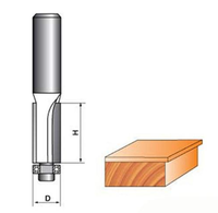 Mata pemotong Router Trim Straight Flush CNC dengan bantalan bawah untuk mesin pemotong ODM & kustomisasi OEM didukung