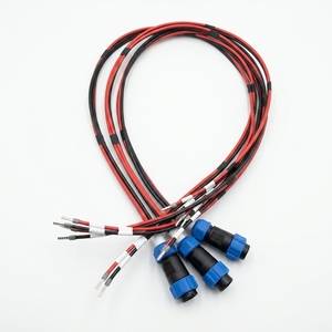 تجميعة كابلات توصيل دائرية مخصصة مقاومة للماء، سلك طاقة ثنائي الأطراف، مصنع OEM - Product Image 2