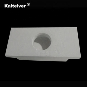 Tùy Chỉnh Aluminosilicate Gốm Float Gạch Và Dòng Chảy Ống Cho <span class=keywords><strong>Split</strong></span>-Flow Nóng Chảy Nhôm - Product Image 5