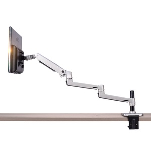 XSJ8013C Penyangga Monitor LED LCD Lengan Ultra Panjang dari Paduan Aluminium Berkualitas Tinggi, Dudukan Monitor Gerak Penuh dengan Klem Meja - Product Image 1