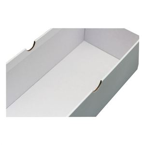 Caja de Regalo para Reloj de Lujo FX Blanca Personalizada, Caja de Embalaje de Cartón con Tapa y Base de Papel para Reloj, Caja de 2 Piezas con Forro de Satén - Product Image 4
