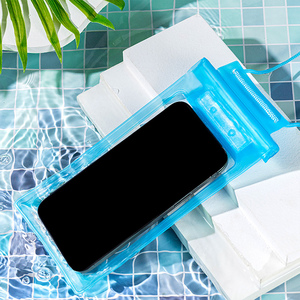Universal <strong>Clear</strong> <strong>Waterproof</strong> <strong>Bag</strong> Pvc Three Layer Sealing Mobile Phone <strong>Waterproof</strong> Pouch <strong>Bag</strong> for Outdoor Water Sports - Product Image 1