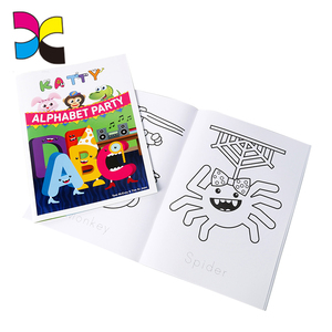 Libro de Actividades para Niños con Encuadernación Perfecta Personalizada, Ecológico, Libro de Aprendizaje de Escritura y Coloreo en Inglés para Niños, Entrega Rápida - Product Image 4