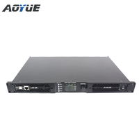 Amplificateur portable professionnel K4-1000 DSP 1000W*4CH Classe D 1U pour sonorisation, scène, karaoké et usage domestique