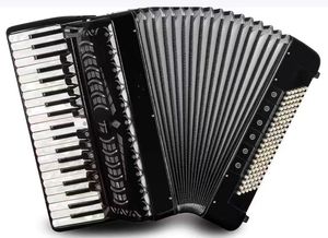 <span class=keywords><strong>Clavier</strong></span> d'<span class=keywords><strong>accordéon</strong></span> chromatique en bois à 41 touches et 120 basses - Product Image 5