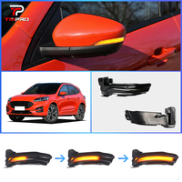 Rétroviseur latéral de voiture TMPRO avec clignotant LED dynamique séquentiel pour Escape KUGA 2019+ – Indicateur de direction ambré à défilement