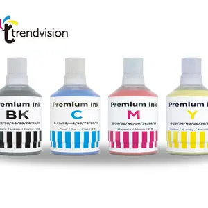 16 56 GI-16 GI-56 Trendvision कैनन के लिए संगत बोतल पानी आधारित Refil tinta GX श्रृंखला वर्णक स्याही