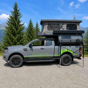 <span class=keywords><strong>Camper</strong></span> Pop-up <span class=keywords><strong>4x4</strong></span> per Pickup con Cucina, Bagno e Doccia per Campeggio e Viaggi Overland - Product Image 1