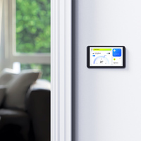 Tableta Android POE de 5.5 Pulgadas 1080P IPS Lista para Usar en Hoteles, Sin Batería, Montaje en Pared, Panel de Control Inteligente