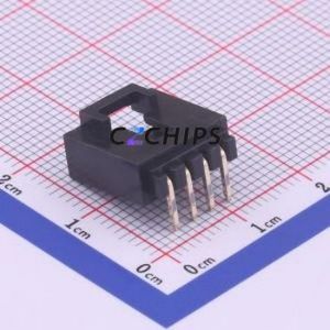 M2553R-04P Wire-to-<b>Board</b> <b>Pin</b> Header Bent Lead Through Hole,P=2.54mm Connector 1x4P 2.54mm Right Angle Insert 4P - Product Image 2