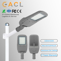 3 años de garantía Proyecto Led Street Light 50W 150W 200W 250W Carcasa de aluminio LED Street Light China Lámpara Led para aeropuerto