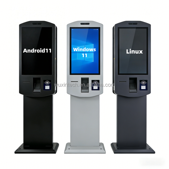 High Brightness Parcel Drop Off Kiosk 21.5/24/27/32 Inches Touchscreen All-in-one Self-service Industrial PC Automated Terminal