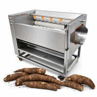 Fabrieksmachine voor het borstelen en reinigen van 304 roestvrijstalen onderdelen, geschikt voor verse pinda's met schaal, jujubes, dadels en Rosa Roxburghii Tratt.