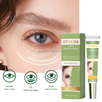 OTVENA Krim Mata Herbal Pengencang dengan Shea Butter & Asam Hialuronat Mengurangi Kerutan & Lingkaran Hitam Penggunaan Jangka Panjang