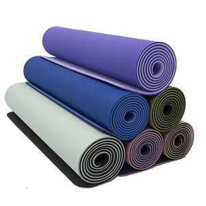 Tapis de yoga en forme d'arc écologique personnalisé antidérapant en caoutchouc PU avec logo personnalisé et design en forme de pilule de couleur - Product Image 1