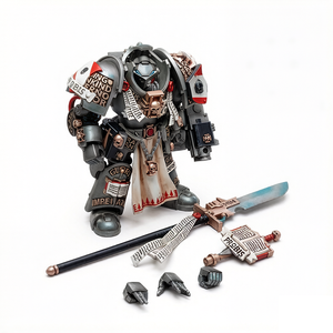 Figura de Acción Coleccionable JOYTOY Warhammer 40K Grey Knights Terminator Jaric Thule 1/18, Modelo <span class=keywords><strong>Oficial</strong></span> <span class=keywords><strong>y</strong></span> Auténtico - Product Image 6