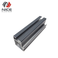 Profils en aluminium sur mesure de la série 6000 pour portes coulissantes et cadres de fenêtres avec traitements de surface, découpés sur mesure