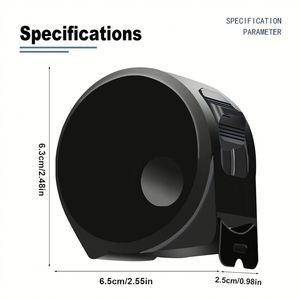 Nouveau modèle de ruban à mesurer en acier avec logo personnalisé, promotionnel, mesure allemande 5m 10m laser - Product Image 4