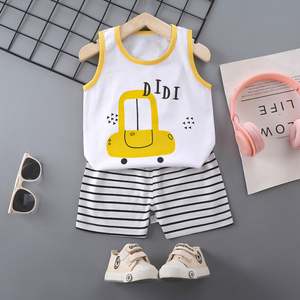 Summernew Vêtements pour enfants Garçons Gentlemen Suit Vest and Pant Three Piece Set for 1 Year Old Baby Boy Clothing Set - Product Image 6