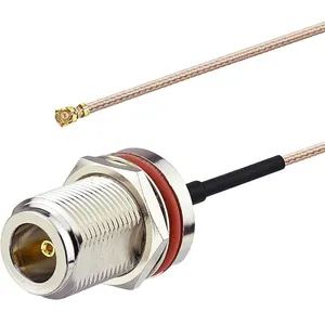 Cavo Coassiale Femmina Tipo N da 15CM, da U.FL IP1 a N Femmina RG178 per Router T-Mobile, <span class=keywords><strong>Antenna</strong></span>, Schede Mini PCIE, Wi-Fi <span class=keywords><strong>WLAN</strong></span> - Product Image 1
