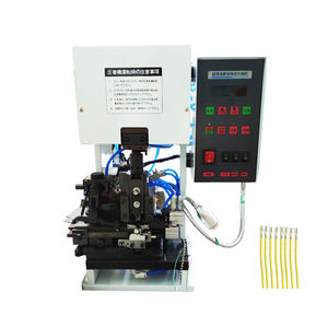 Automatic wire cable harness outer jacket plastic skin stripping and terminal crimping <b>punching</b> <b>machine</b> - Product Image 1