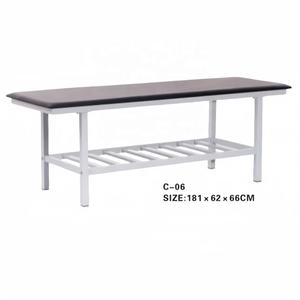 Table d'examen médical manuelle en acier inoxydable à prix d'usine pour clinique ou hôpital - Product Image 5