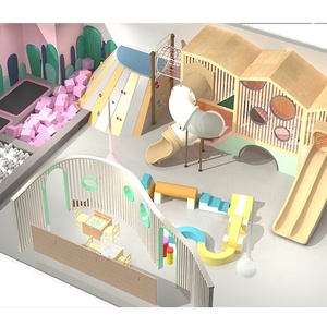 สนามเด็กเล่นในร่มและอุปกรณ์เล่นสำหรับเด็กในห้องกิจกรรมเด็กอนุบาล - Product Image 6
