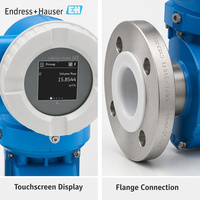 Proline Promag P 10 5PBB Electromagnetic Flowmeter PFA PTFE Lined Chemical Process Liquid Mag Flow Meter