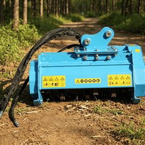 Trituratore Idraulico per Legno, Accessorio per Escavatore, Mulcher Forestale per lo Smagliamento di Alberelli e Cespugli - Product Image 3