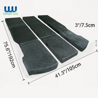 Matelas de voiture compatible Tesla Model 3 Y - Matelas intelligent pliable non gonflable, hypoallergénique, housse amovible pour chambre à coucher