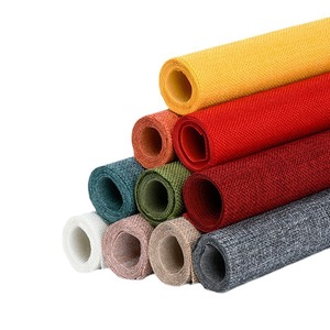 Linen Self Adhesive Fabric Patch 0.8-1.2mm Fusible For Sofa Jewelry Box Repair - Product Image 2