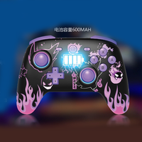 Controlador inalámbrico para Nintendo Switch Pro Gamepad NFC RGB Light Somatosensorial Wireless Gaming Controller