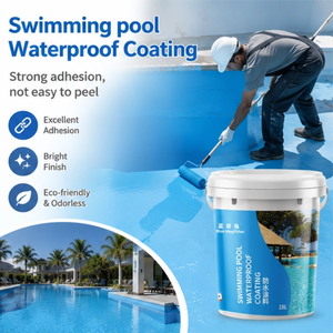 Revêtement en silicone imperméable à séchage rapide <span class=keywords><strong>pour</strong></span> la réparation des fissures <span class=keywords><strong>de</strong></span> piscine, idéal <span class=keywords><strong>pour</strong></span> l'exportation et la réparation rapide en usine. - Product Image 1