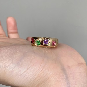 Anillo <span class=keywords><strong>de</strong></span> Circonita Cúbica <span class=keywords><strong>de</strong></span> Lujo, Elegante y Brillante para Mujer, Joyería y Accesorios <span class=keywords><strong>de</strong></span> <span class=keywords><strong>Alta</strong></span> <span class=keywords><strong>Calidad</strong></span>, Regalo - Product Image 5
