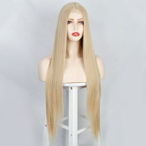 วิกผมสังเคราะห์สำหรับผู้หญิงผิวดำวิกผมสังเคราะห์สีสันสดใสทนความร้อนขายส่ง - Product Image 3