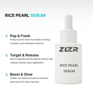 Sérum Éclaircissant Liquide Bio Naturel en Gros pour le Visage, à l'Acide Hyaluronique, Formule Perle de Riz Anti-Taches Brunes et Anti-Rides - Product Image 2