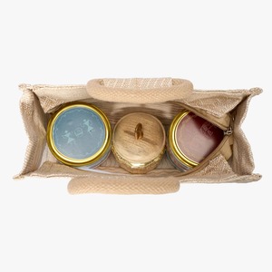 Indian Exporter Printed Window Jute Bag Natural <b>Burlap</b> Bag with Transparent Window for Products Display Available For Sale - Product Image 2