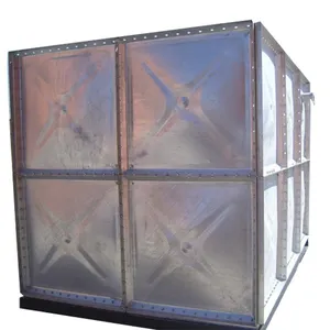 Cheap price steel plate hot dip galvanized water tank corrugated galvanized water tank
