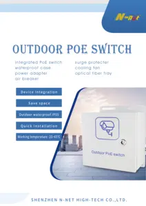Cvtlan Aanpasbare Iot Netwerk Switch Behuizing Bewakingscamera Muur Outdoor Smart Cabinet