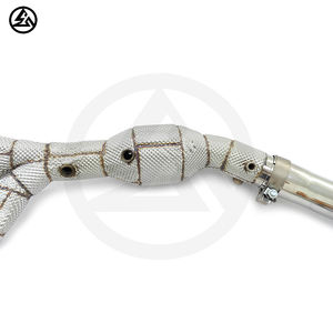 Collecteur de têtes à débit libre de haute qualité CSZ pour Ford <span class=keywords><strong>Mustang</strong></span> <span class=keywords><strong>GT</strong></span> 5.0L 2023-2025 Tuyaux d'échappement de têtes de course - Product Image 3