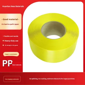 Bande de cerclage industrielle double usage en PP/<span class=keywords><strong>PET</strong></span> jaune de 0,5 cm pour emballage - Product Image 3