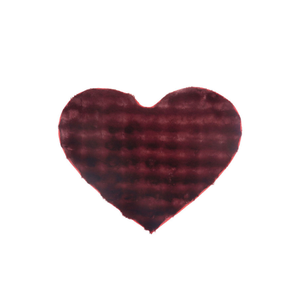 Tapis en polyester moelleux et duveteux en forme de cœur rouge de la Havane, doux, extra épais, lavable, pelucheux, antidérapant, avec dos en coton, décoration de la Saint-Valentin, pour la maison - Product Image 1