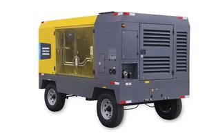 Compresseur d'air industriel Atlas Copco V900 à vis, diesel, portable, haute pression, lubrifié, refroidi par air, pour l'exploitation minière et le forage - Product Image 3