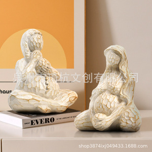 Ensemble de figurines de grossesse en résine, décoration artistique pour la maison, pour le salon, la chambre à coucher, la table - Product Image 3